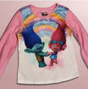 🌈 Trolls Sleep Top · Size 6/6X
